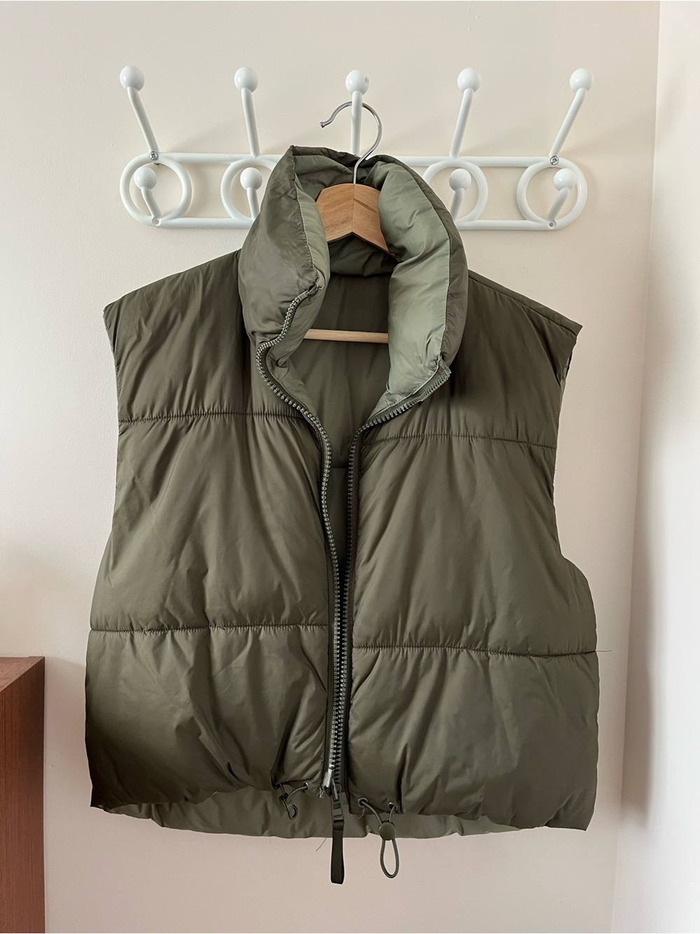 Zara Women Puffer Vest reversible